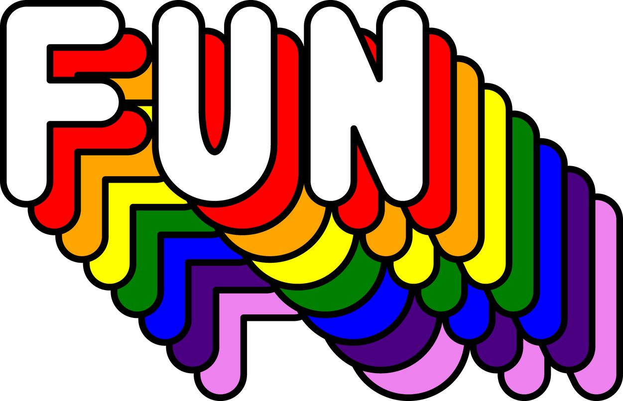 Rainbow Fun Word